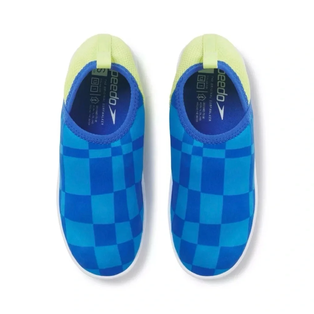 Speedo Kids Electric Checkered Water Shoes